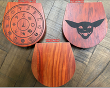 Load image into Gallery viewer, Safflower Pear Wood Box (Only Dice Symbols Top Available)
